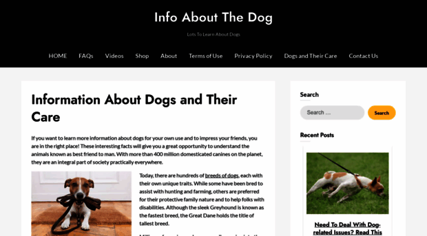 infoaboutthedog.com