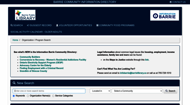 infobarrie.cioc.ca