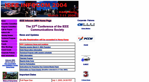 infocom2004.ieee-infocom.org