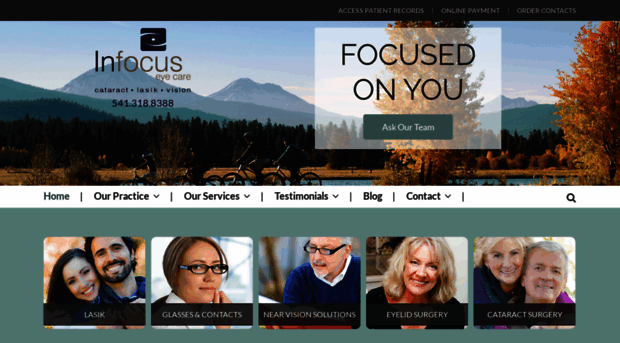 infocus-eyecare.com