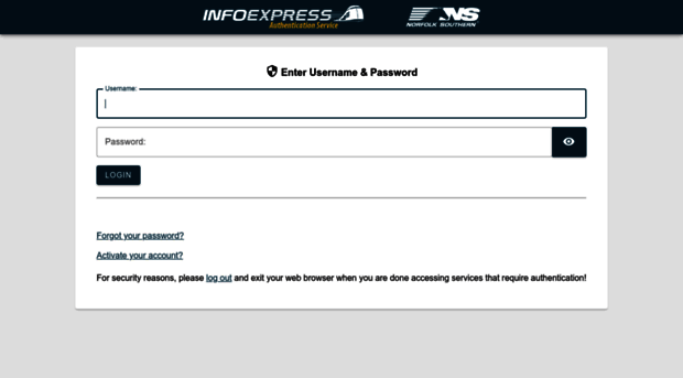 infoexpressns.logicsprings.com