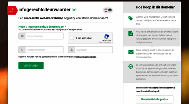 infogerechtsdeurwaarder.be