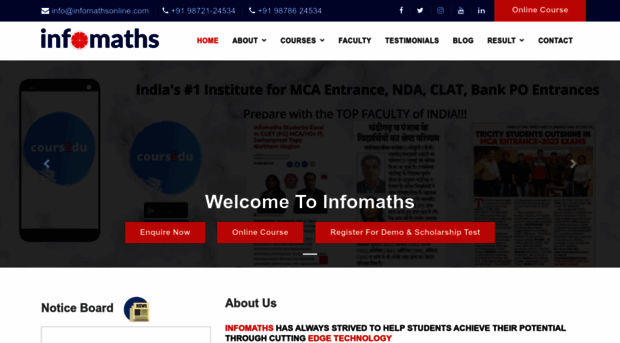 infomathsonline.com