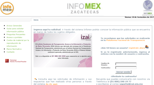 infomex.zacatecas.gob.mx