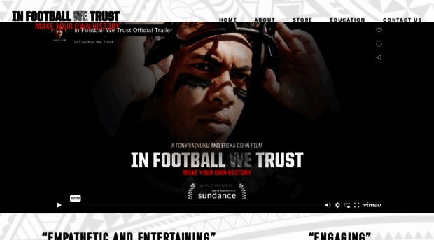 infootballwetrustmovie.com