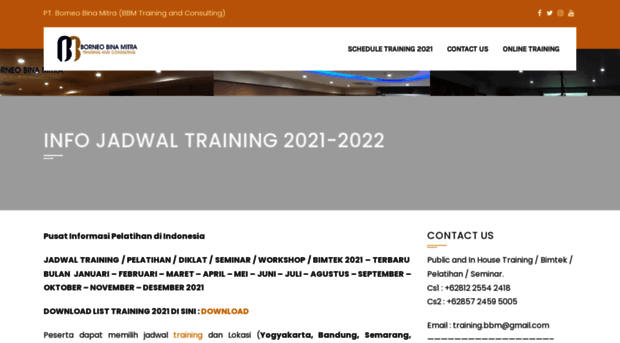 informasijadwaltraining.com