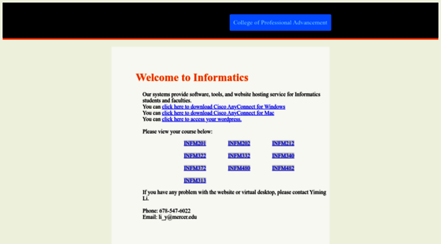 informatics.mercer.edu