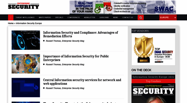 information-security-europe.enterprisesecuritymag.com