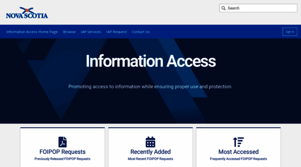 informationaccess.novascotia.ca