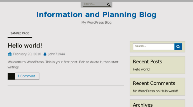 informationandplanningblog.com