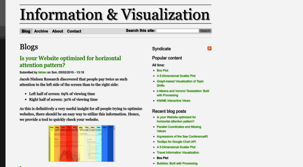 informationandvisualization.de