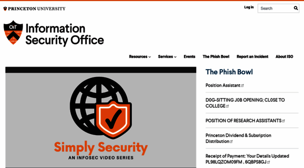 informationsecurity.princeton.edu