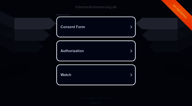 informedconsent.org.uk