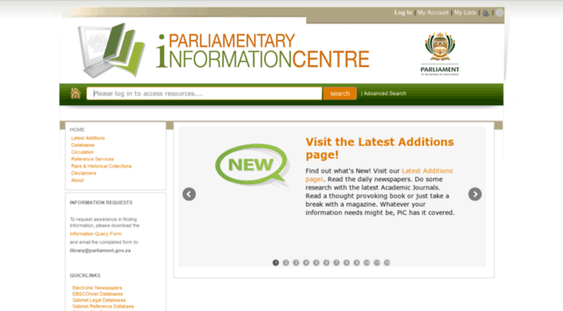infosearch.parliament.gov.za