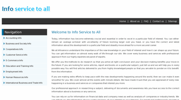 infoservicetoall.com