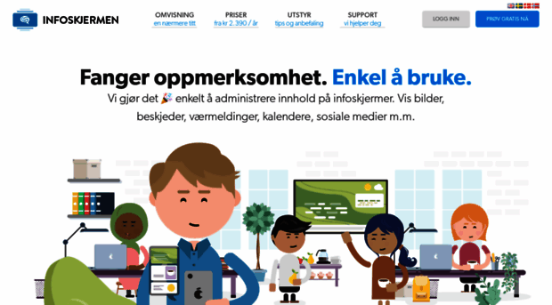 infoskjermen.no