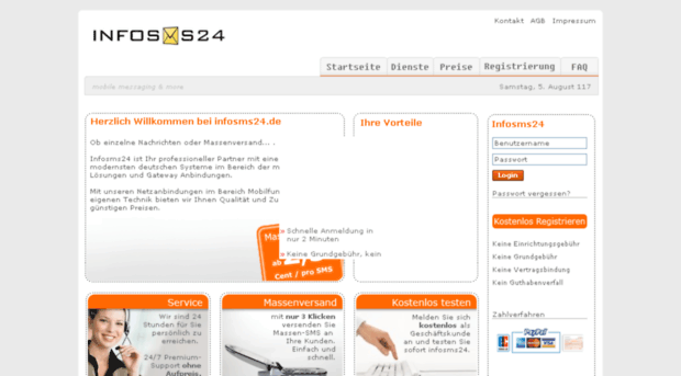 infosms24.de
