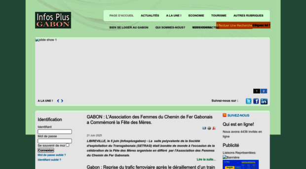 infosplusgabon.com