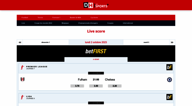 infosports.dhnet.be