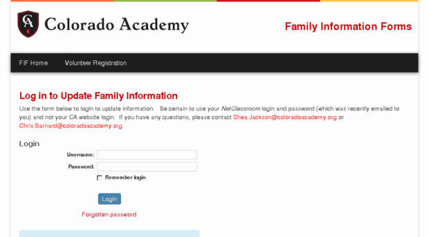 infoupdate.coloradoacademy.org