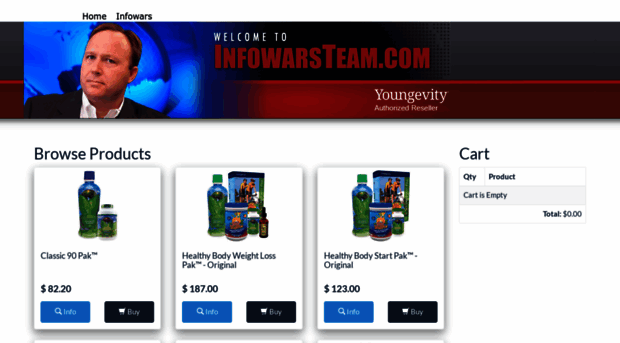 infowarsteamshop.com