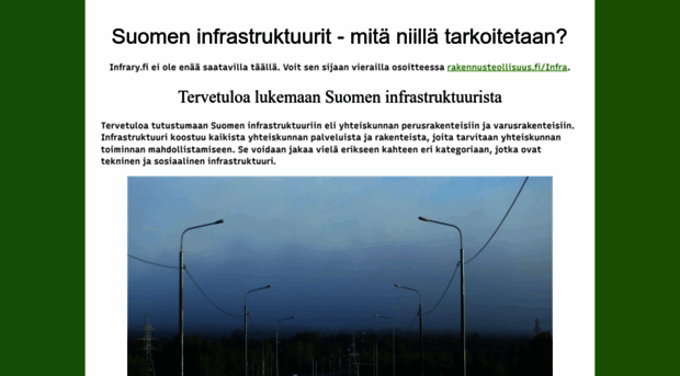 infrary.fi