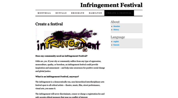 infringementfestival.com
