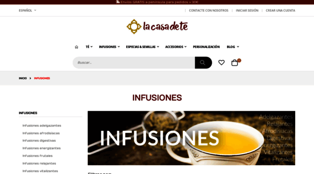 infusiones.lacasadete.es