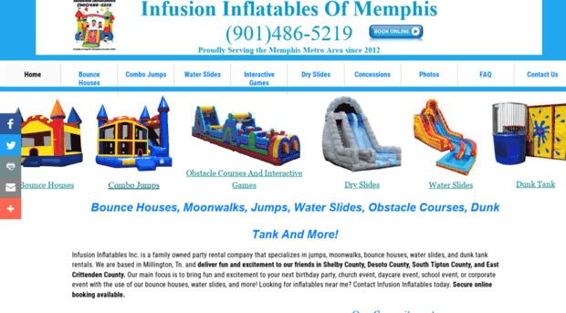 infusioninflatables.com
