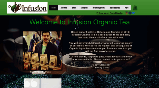 infusionorganictea.com