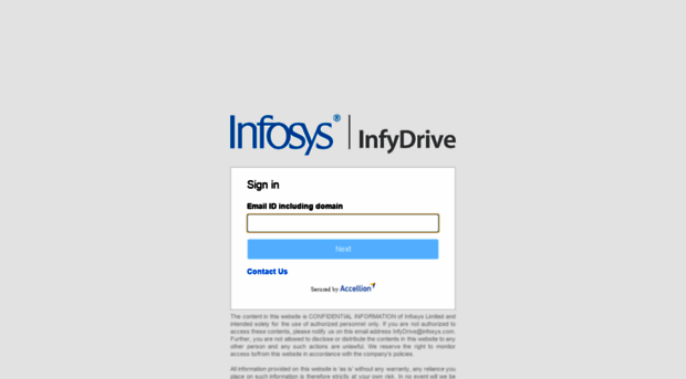infydrive.infosys.com