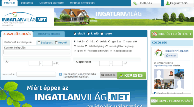 ingatlanvilag.net