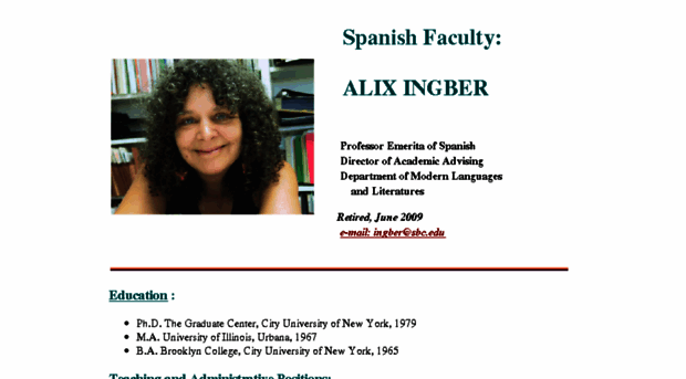 ingber.spanish.sbc.edu