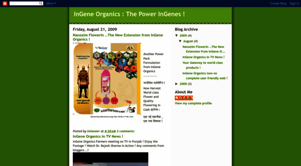 ingeneorganics.blogspot.in