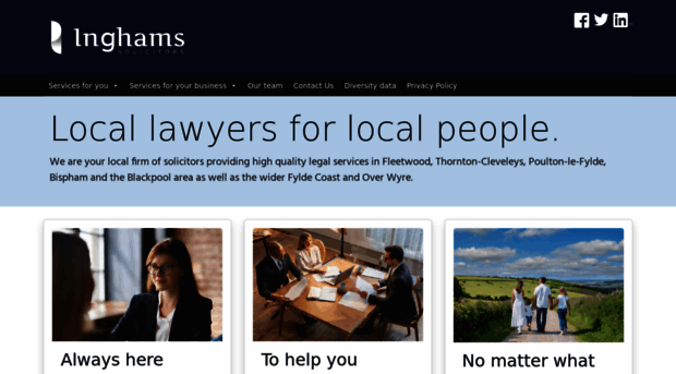 inghams-law.co.uk