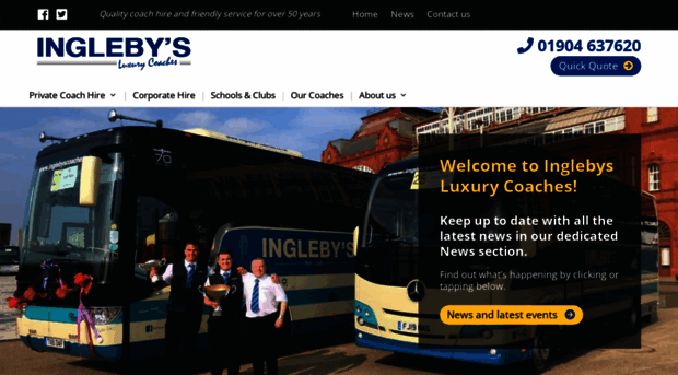 inglebyscoaches.co.uk