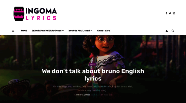 ingomalyrics.com