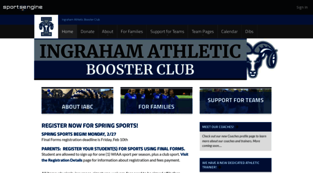 ingrahamathletics.org