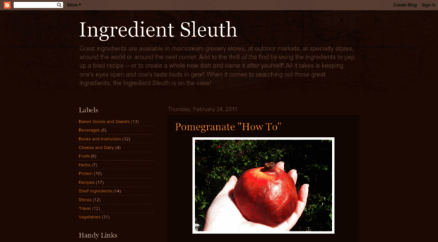 ingredientsleuth.blogspot.com