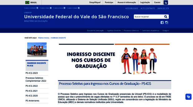 ingressodiscente.univasf.edu.br