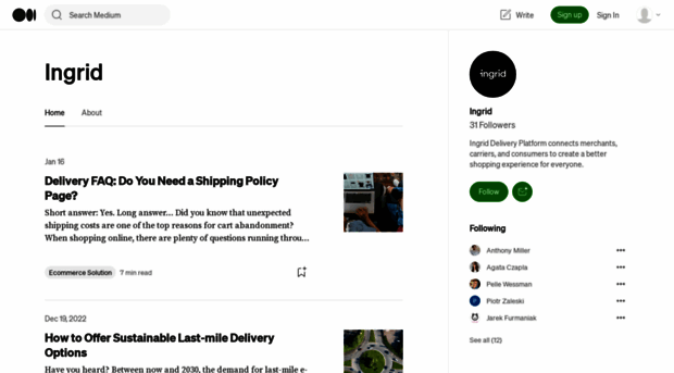 ingriddeliveryexperience.medium.com