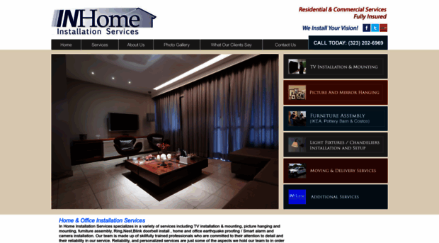 inhomeinstallation.com