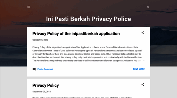 iniberkahprivacypolicy.blogspot.com