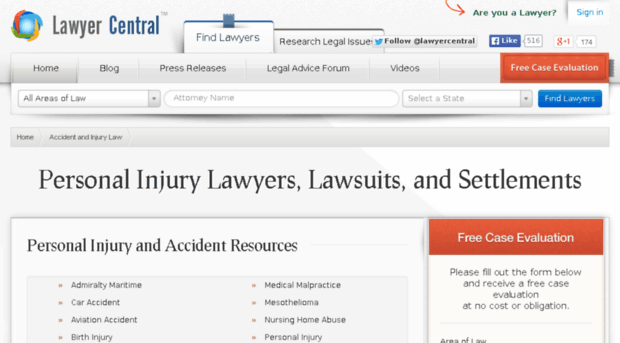 injury.lawyercentral.com