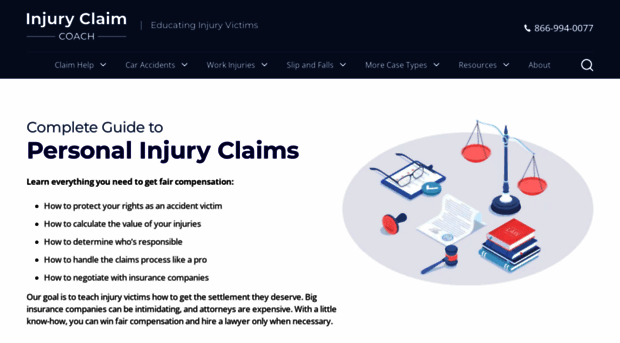 injuryclaimcoach.com