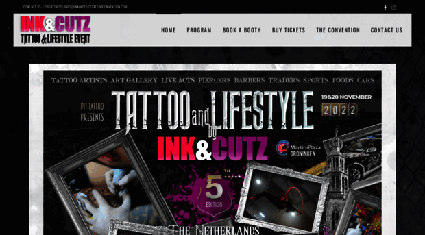 inkandcutztattooconvention.com