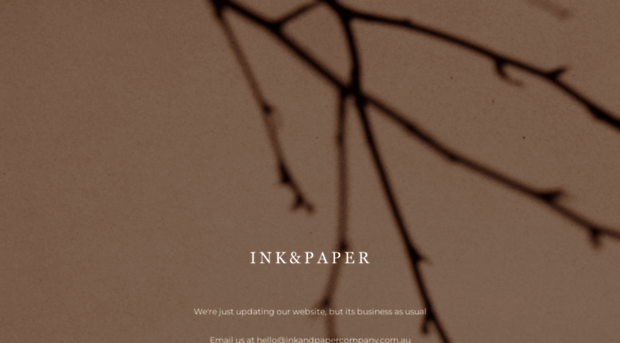 inkandpapercompany.com.au