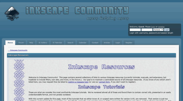 inkscapecommunity.com