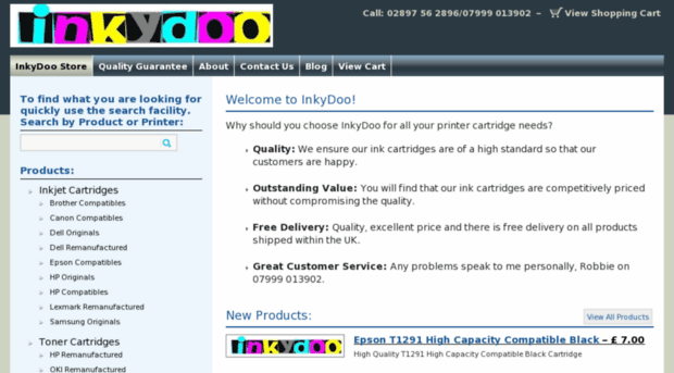 inkydoocartridgerefills.com