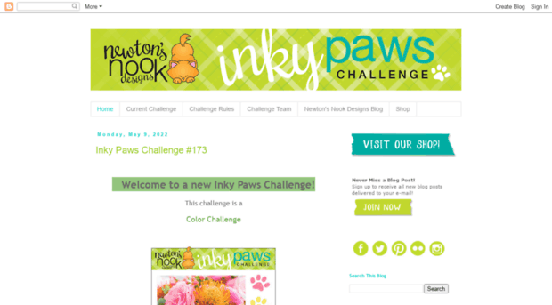 inkypawschallenge.com